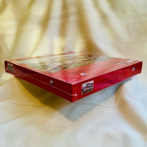 Jigsaw‎ Puzzle Country Auction 1000 Pc Panorama by SunsOut 19” X 39” NEW SEALED - Picture 4 of 6